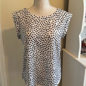 Ann Taylor Polka Dot Top